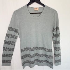 🦩2/$25 Vintage / Betty Barclay / Mesh detail Top